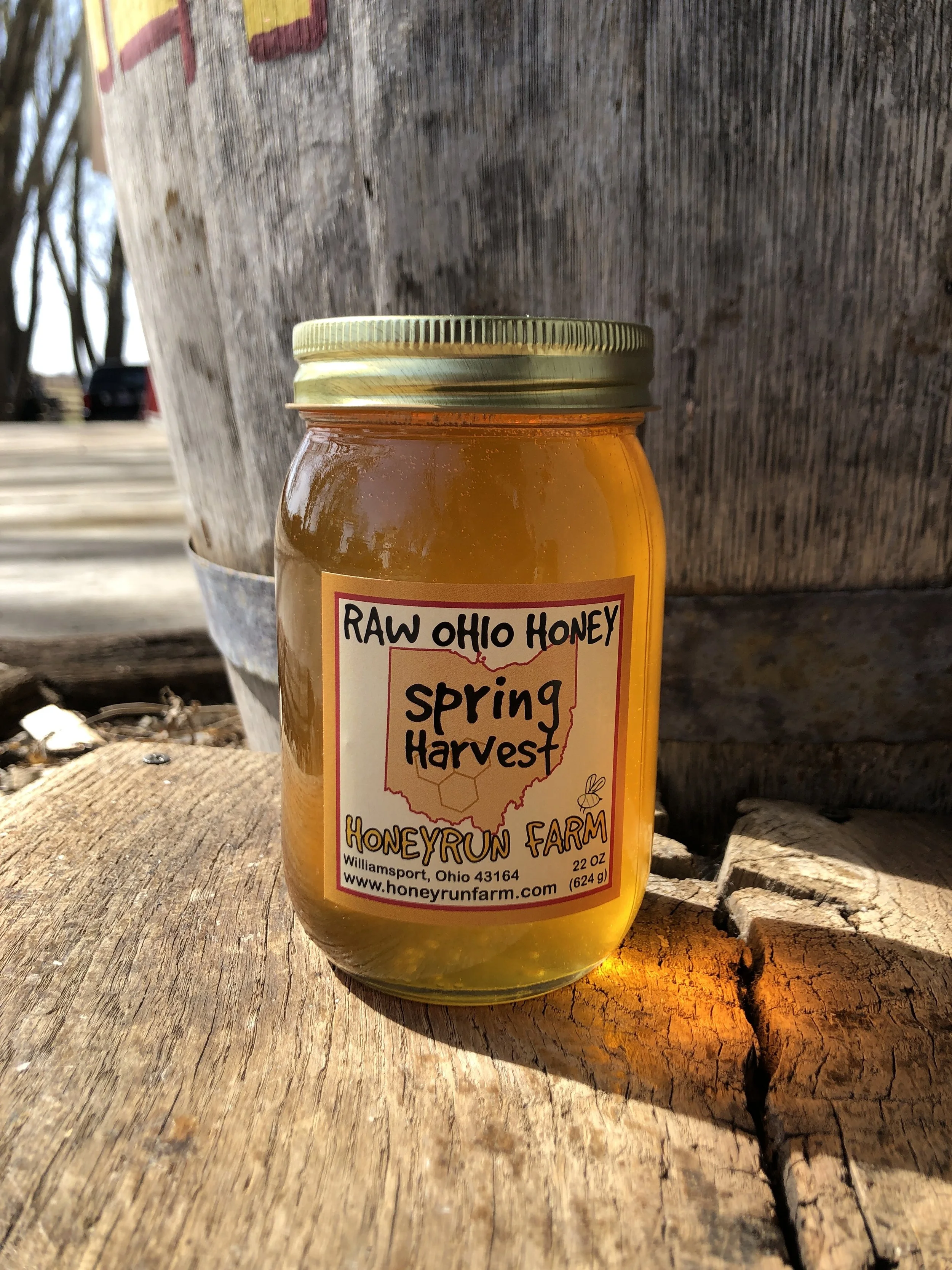Pure Raw Honey — Honeyrun Farm
