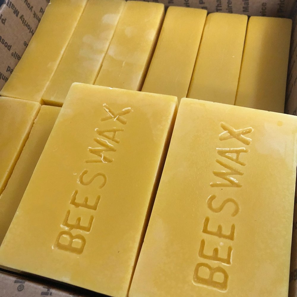 11 pounds of beeswax in 16 oz blocks- great for crafting — Honeyrun Farm