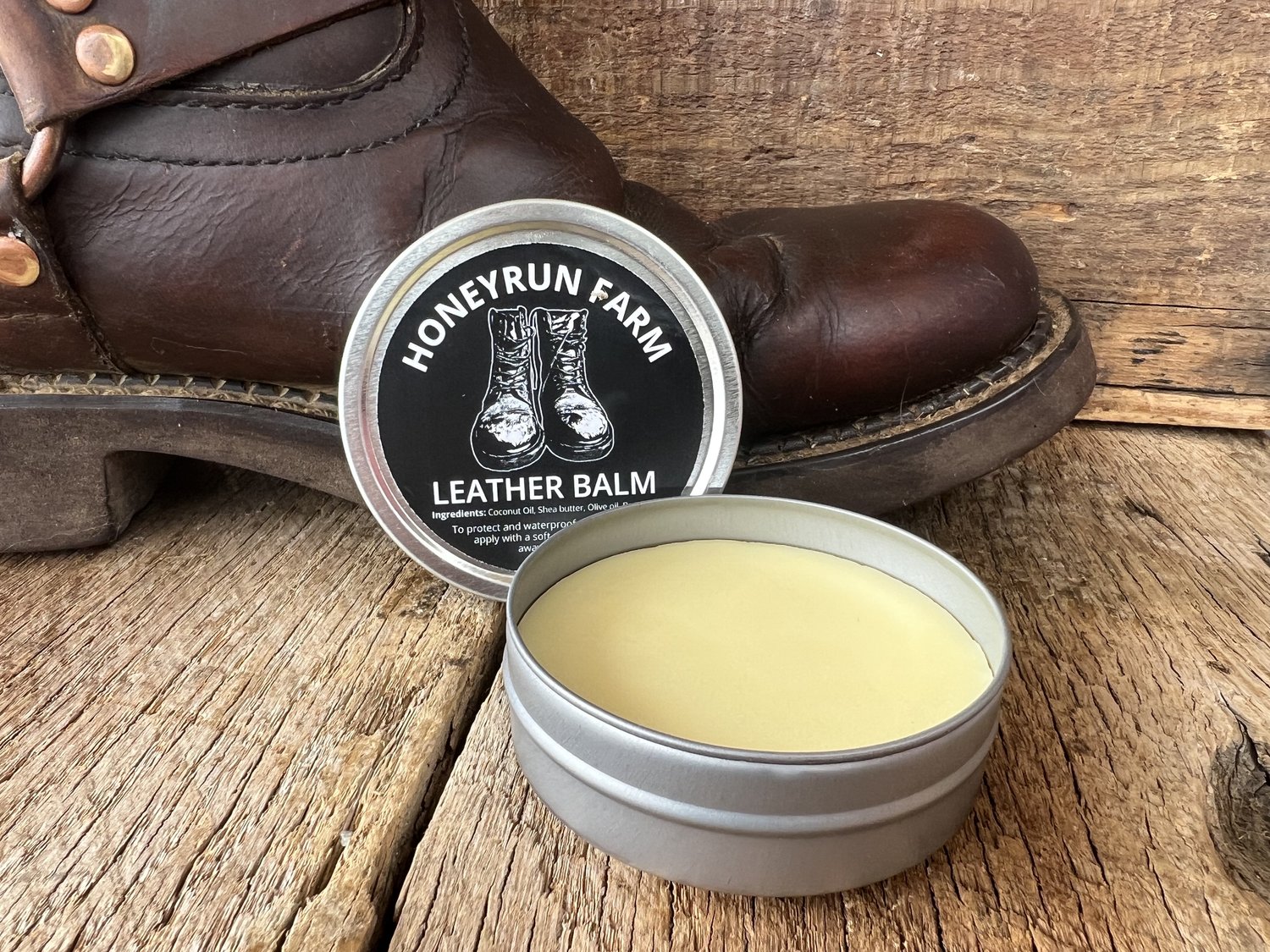 All-natural Leather Conditioner Waterproofing Non-toxic Boot Balm Organic  Leather Polish 