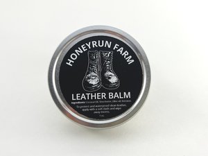 Beeswax Leather Balm. - leather conditioner from Honeyrun Farm — Honeyrun  Farm