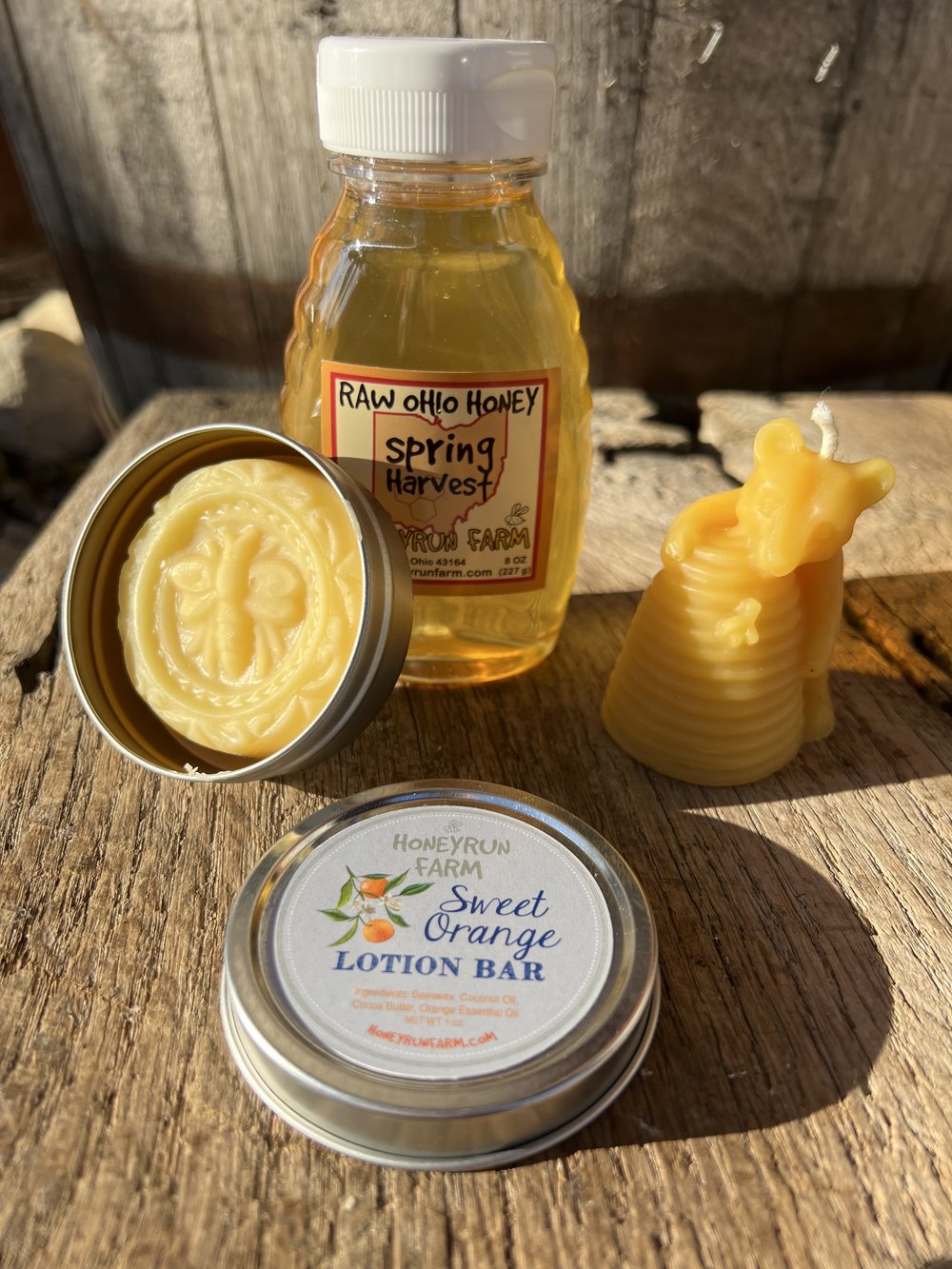 Pure Beeswax Block - 16 oz- great for crafting — Honeyrun Farm