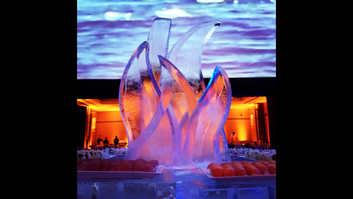 Abstract – Brilliant Ice Sculpture
