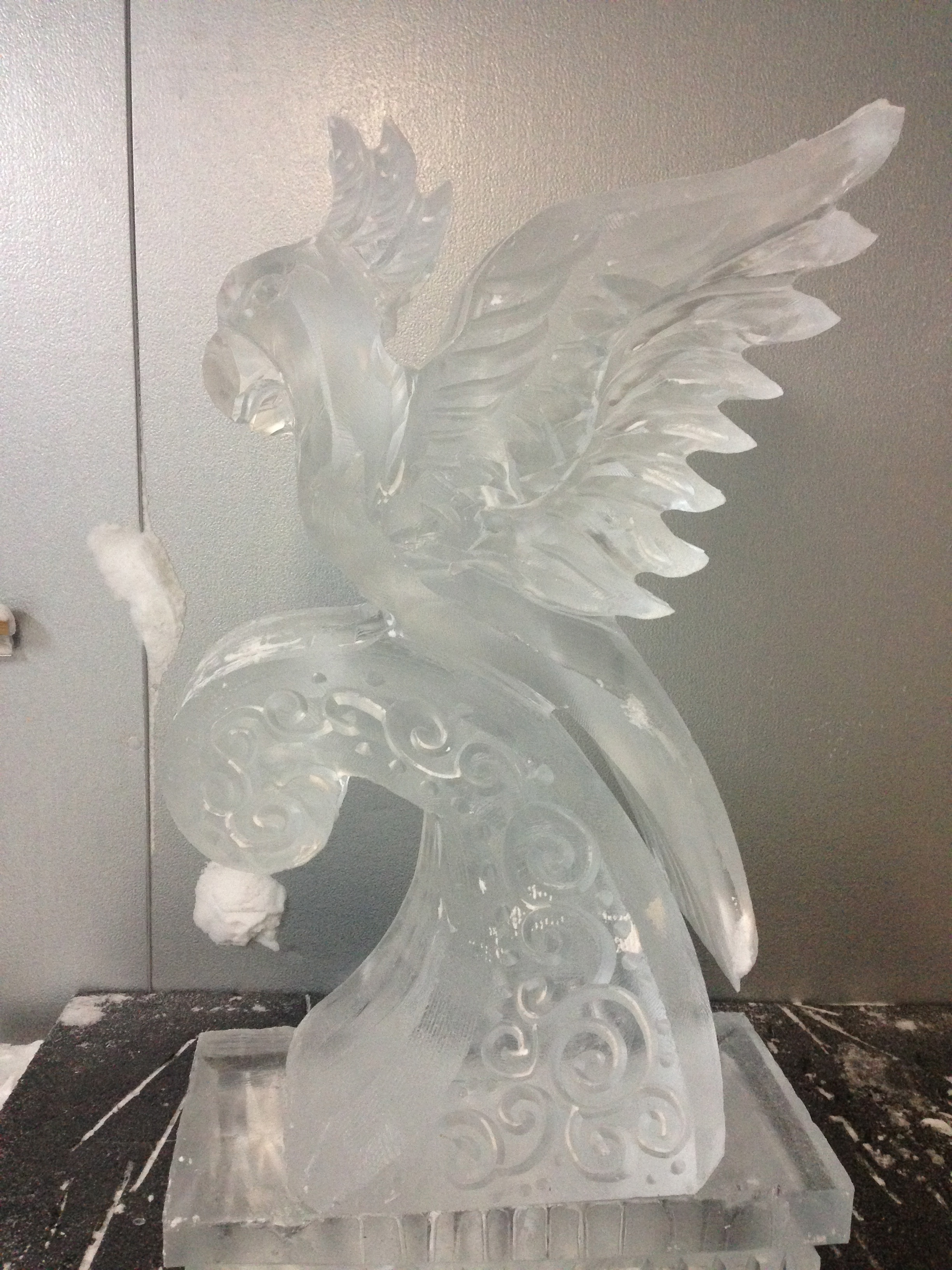 Abstract – Brilliant Ice Sculpture