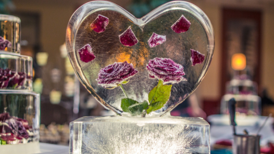 Wedding  Professional Ice Carving