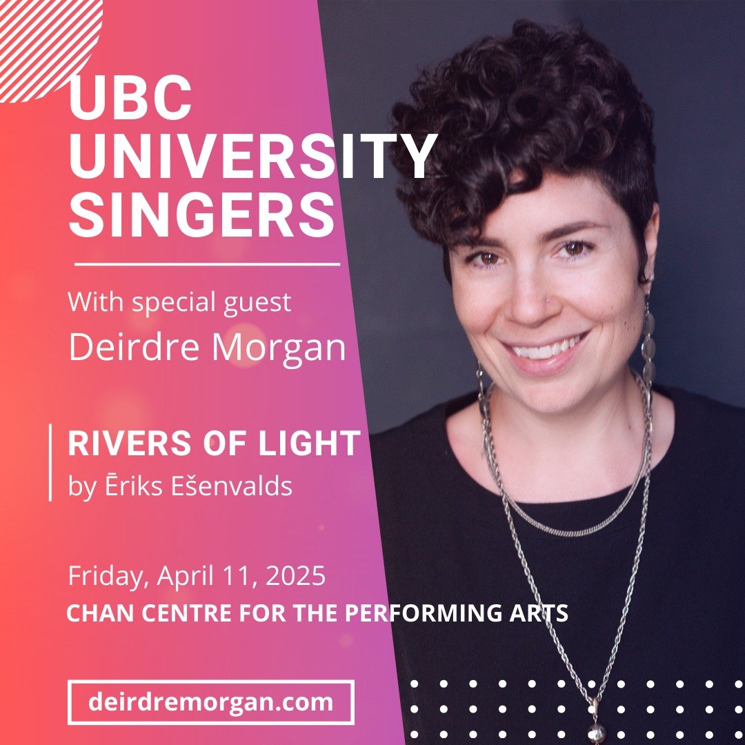 Tomorrow!! I&rsquo;m excited to join the UBC University Singers for their season finale concert at the Chan Centre for the Performing Arts on Friday, April 11!

This will be my second time performing jaw harp with the University Singers on Rivers of 