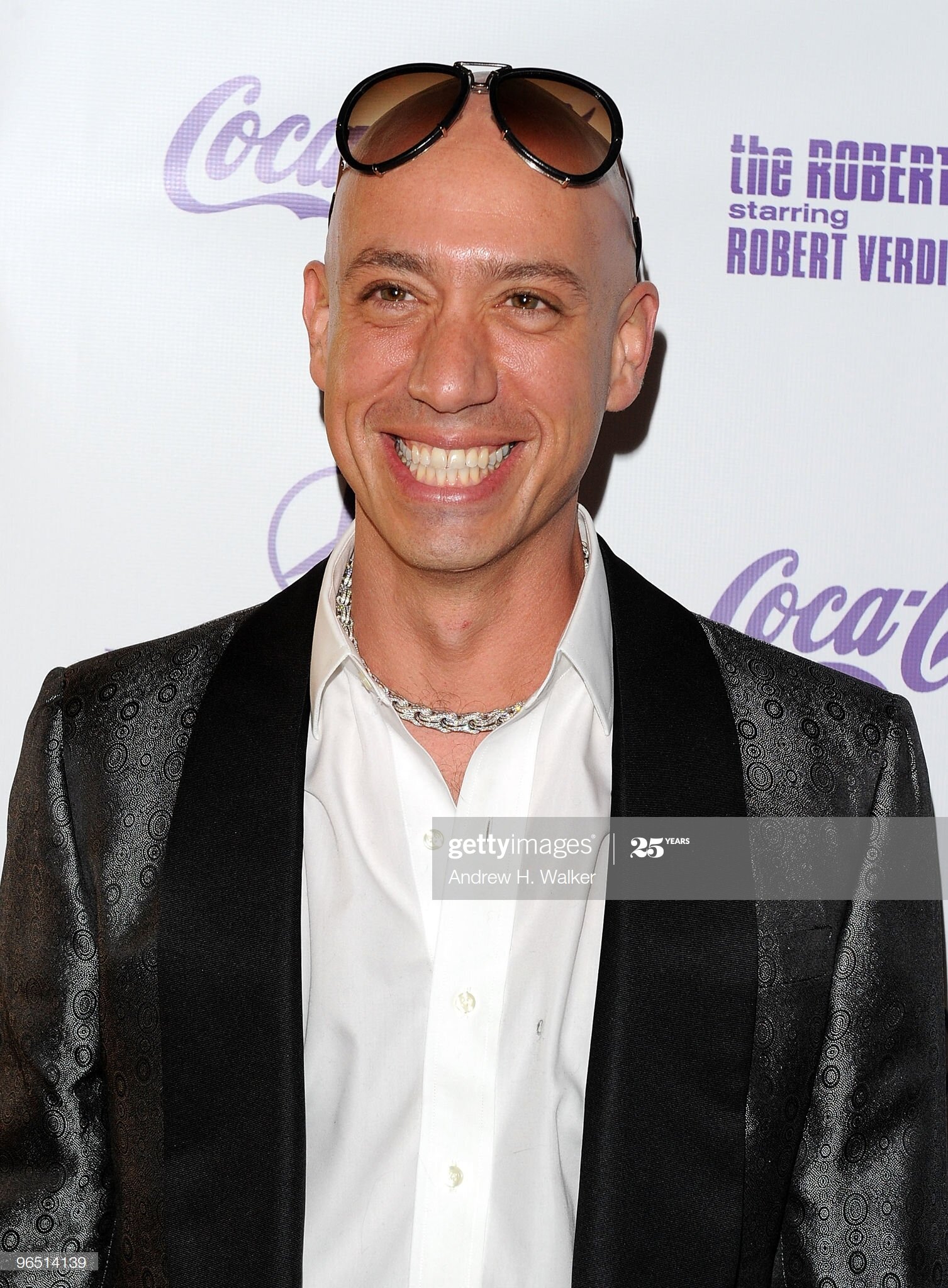  NEW YORK - FEBRUARY 08:  TV personality Robert Verdi attends the premiere screening of "The Robert Verdi Show Starring Robert Verdi" at the SVA Theater on February 8, 2010 in New York City.  (Photo by Andrew H. Walker/Getty Images) 