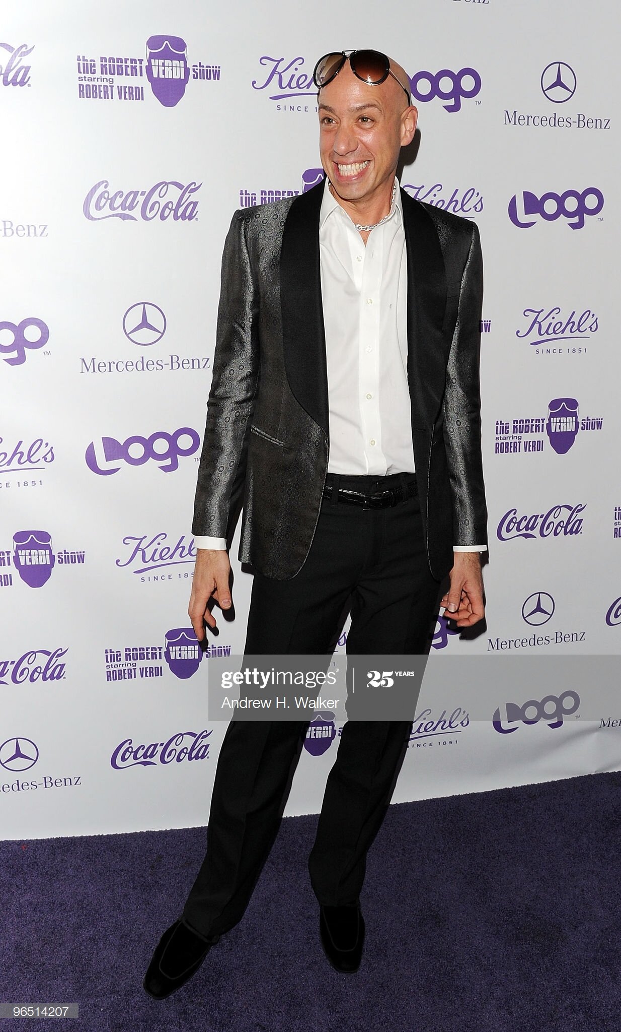  NEW YORK - FEBRUARY 08:  TV personality Robert Verdi attends the premiere screening of "The Robert Verdi Show Starring Robert Verdi" at the SVA Theater on February 8, 2010 in New York City.  (Photo by Andrew H. Walker/Getty Images) 