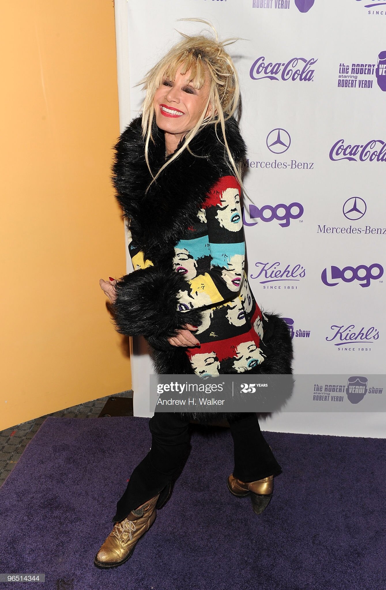  NEW YORK - FEBRUARY 08:  Fashion designer Betsey Johnson attends the premiere screening of "The Robert Verdi Show Starring Robert Verdi" at the SVA Theater on February 8, 2010 in New York City.  (Photo by Andrew H. Walker/Getty Images) 