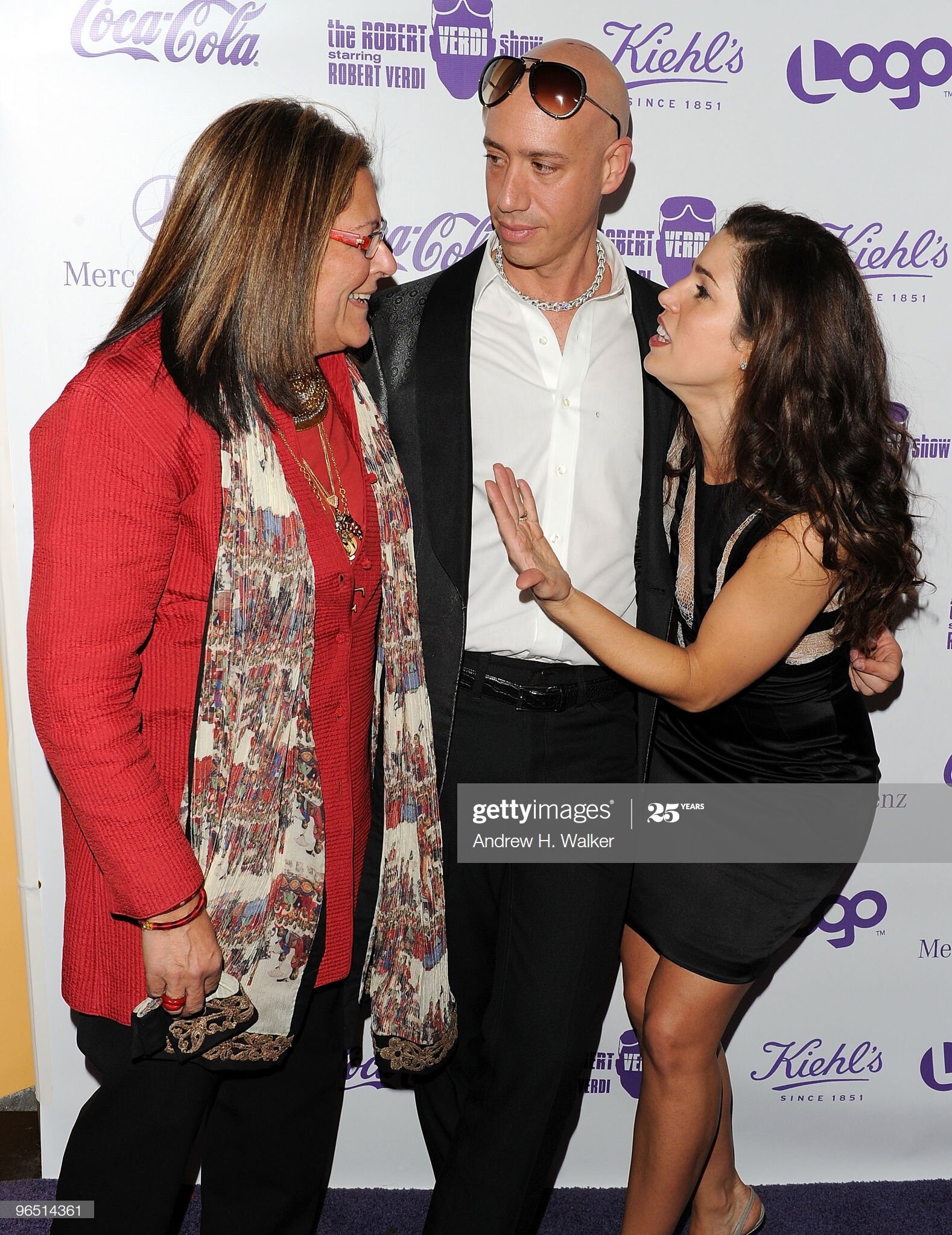  NEW YORK - FEBRUARY 08:  (L-R) Fern Mallis, Robert Verdi and Ana Ortiz attend the premiere screening of "The Robert Verdi Show Starring Robert Verdi" at the SVA Theater on February 8, 2010 in New York City.  (Photo by Andrew H. Walker/Getty Images) 