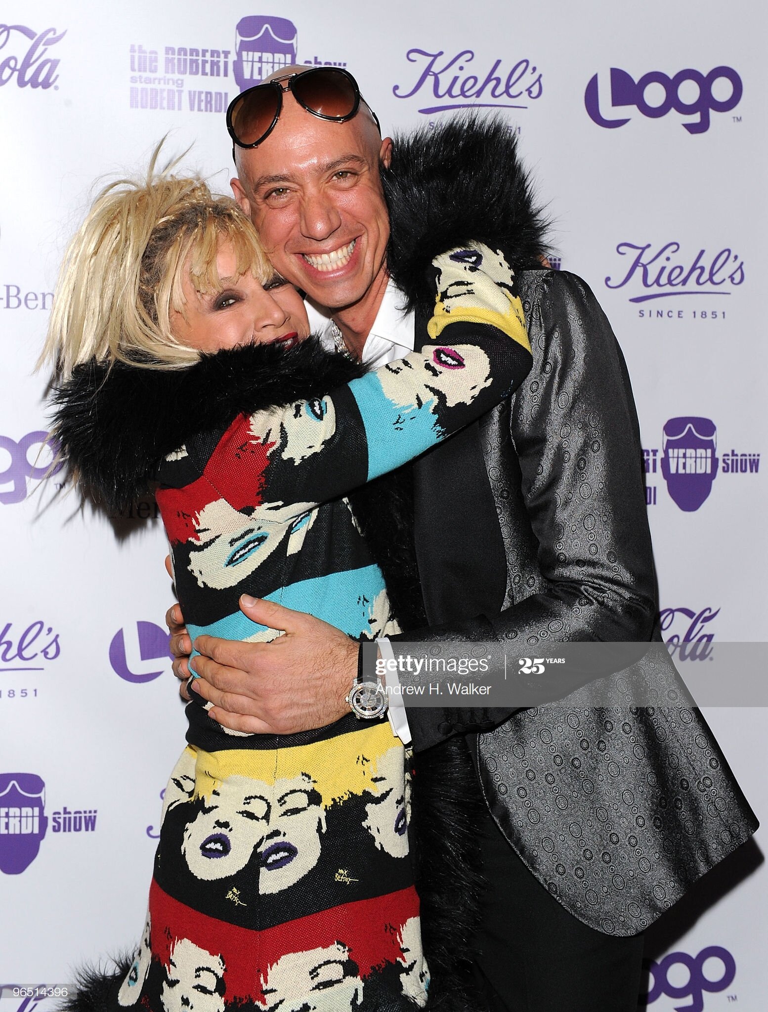  NEW YORK - FEBRUARY 08:  TV personality Robert Verdi and fashion designer Betsey Johnson attend the premiere screening of "The Robert Verdi Show Starring Robert Verdi" at the SVA Theater on February 8, 2010 in New York City.  (Photo by Andrew H. Wal