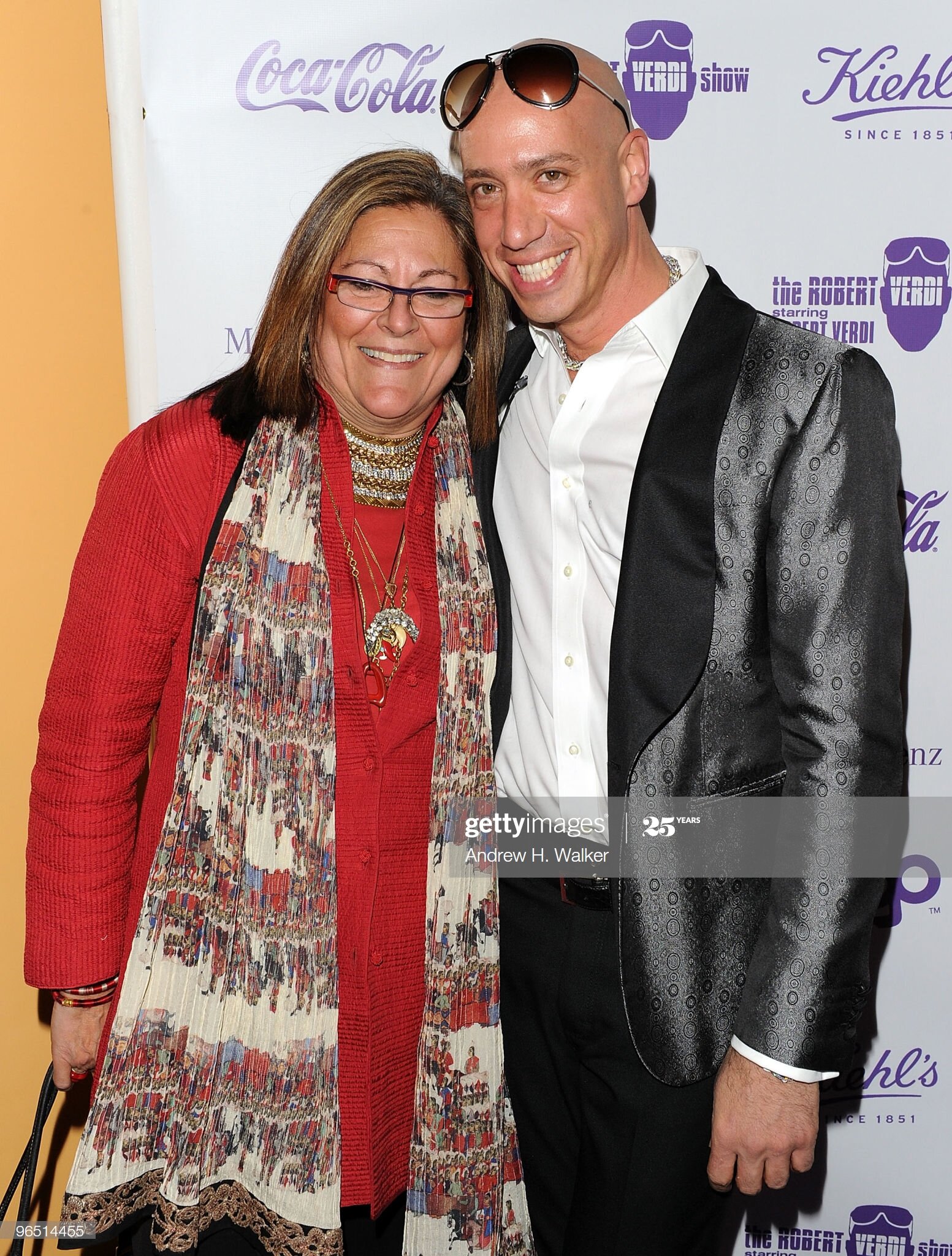  NEW YORK - FEBRUARY 08: Fern Mallis and Robert Verdi attend the premiere screening of "The Robert Verdi Show Starring Robert Verdi" at the SVA Theater on February 8, 2010 in New York City.  (Photo by Andrew H. Walker/Getty Images) 