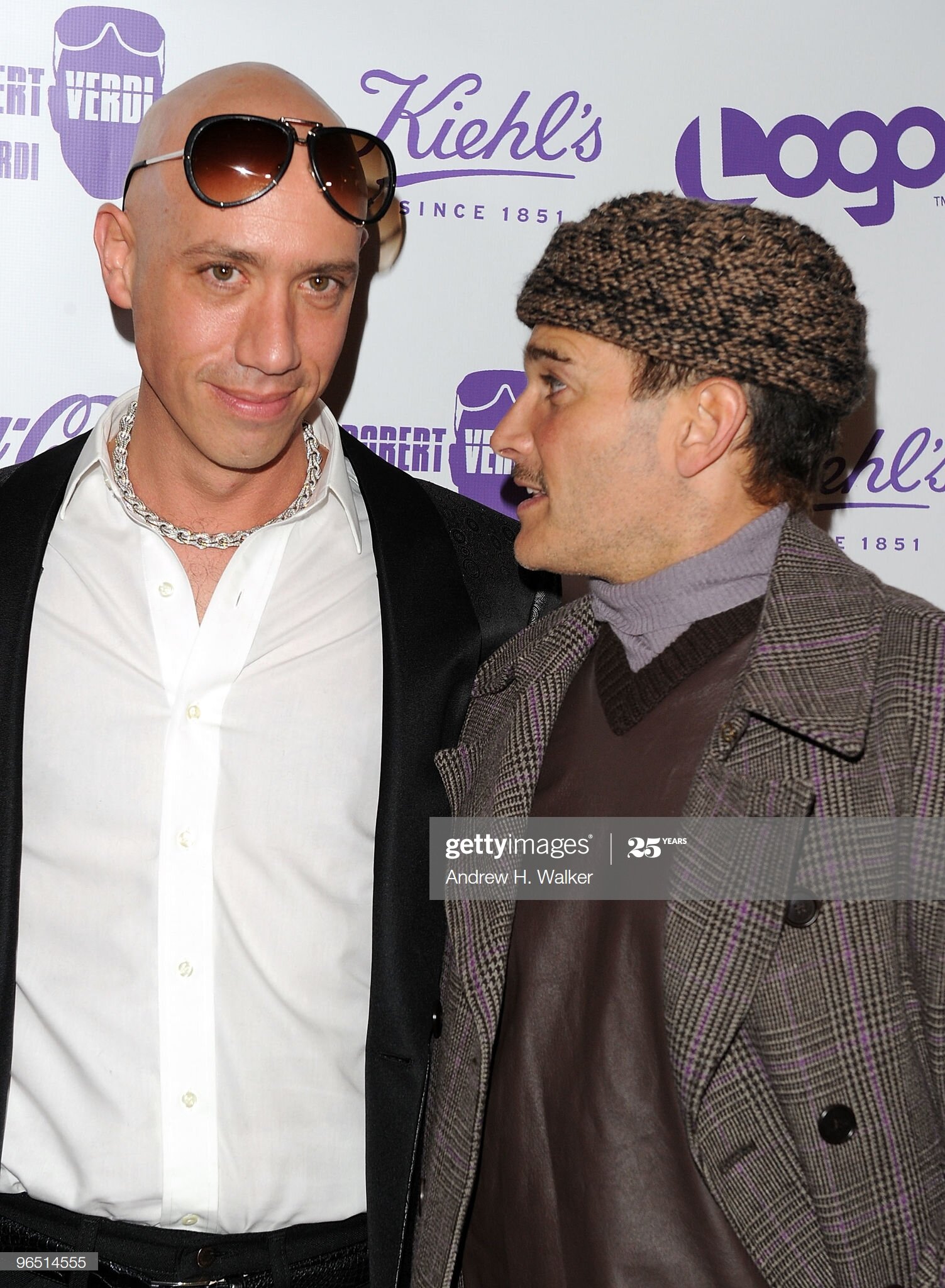  NEW YORK - FEBRUARY 08:  (L-R) Robert Verdi and Philip Bloch attend the premiere screening of "The Robert Verdi Show Starring Robert Verdi" at the SVA Theater on February 8, 2010 in New York City.  (Photo by Andrew H. Walker/Getty Images) 