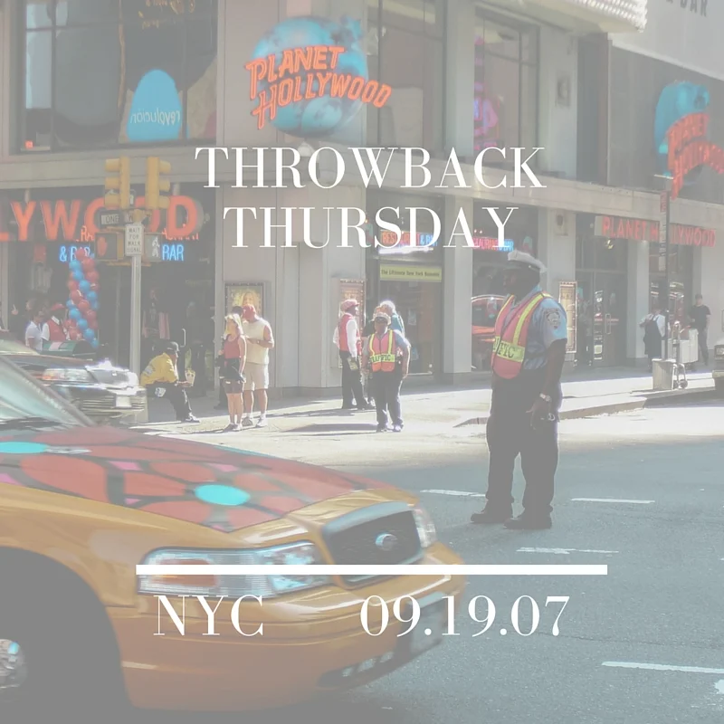 I Love NYC, a look back at my favourite city