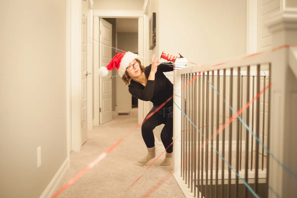 Our Crazy Christmas Ribbon Game, It's a Tradition