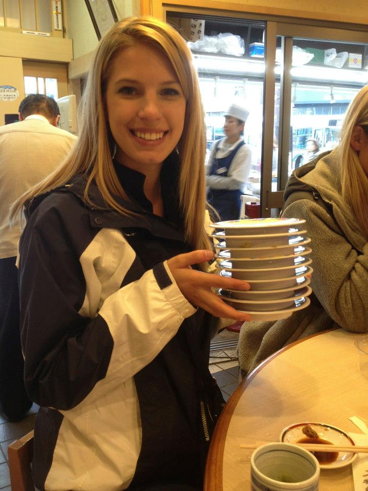 Eating all the sushi in Japan