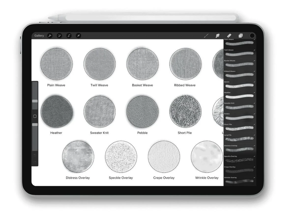 Procreate for fashion design course