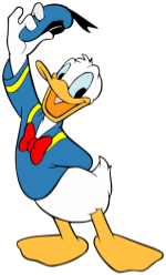 "Things don’t always work out the first time, but keep trying." – Donald Duck.