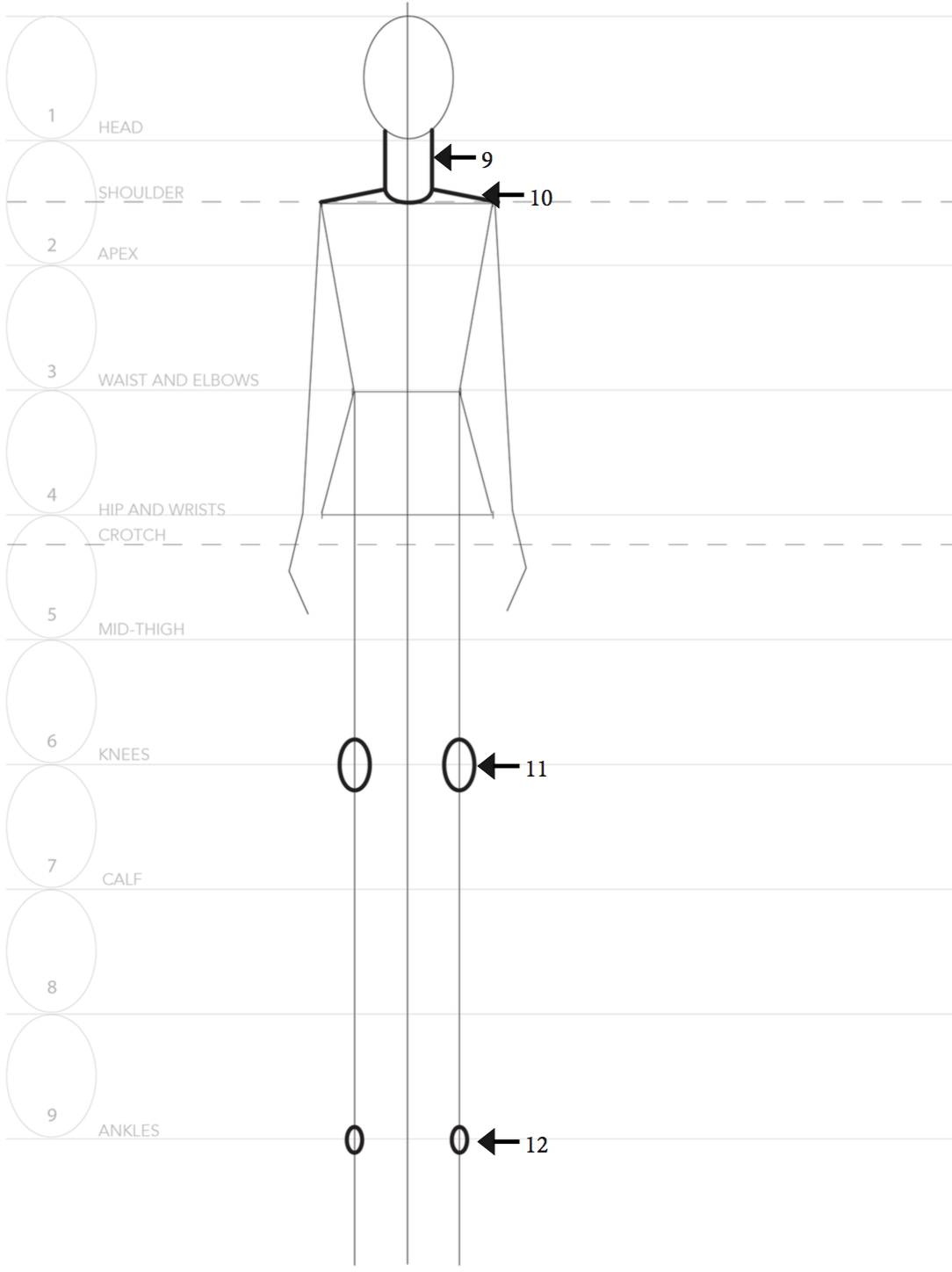 Fashion Sketching: A Step-By-Step Guide To Drawing The Basic Fashion  Croquis With 9 Heads Proportions | For Beginners — Amiko Simonetti