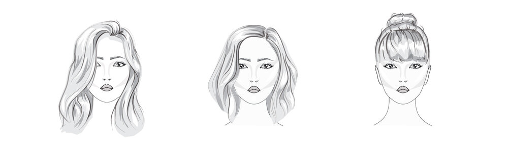 3 Step Tutorial: How to Draw Hair for Fashion Illustration — amiko simonetti