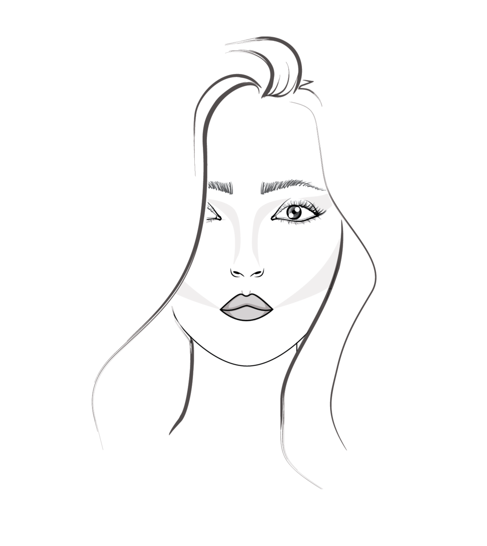 3 Step Tutorial: How to Draw Hair for Fashion Illustration — amiko ...