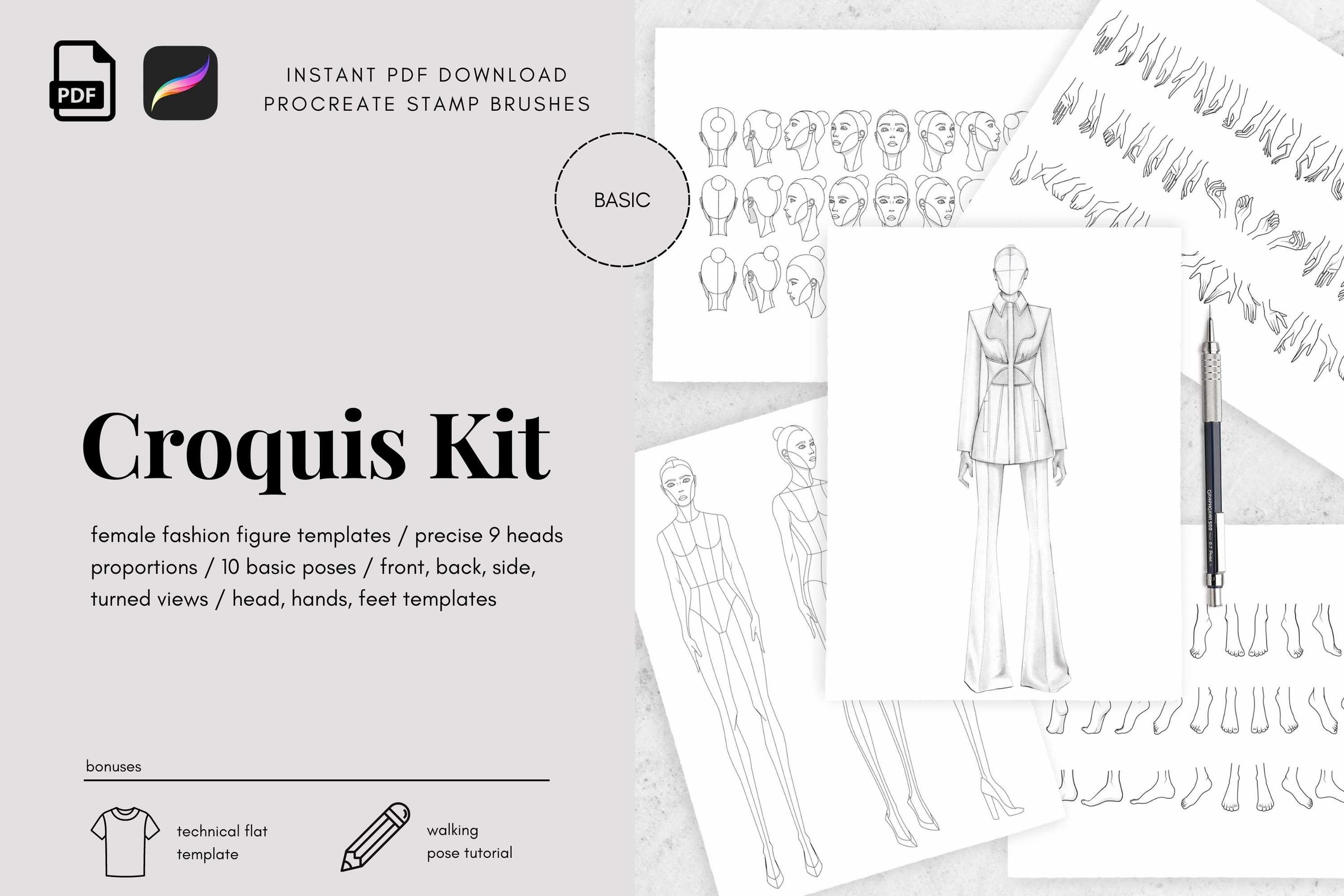 Basic Croquis Kit (Copy)