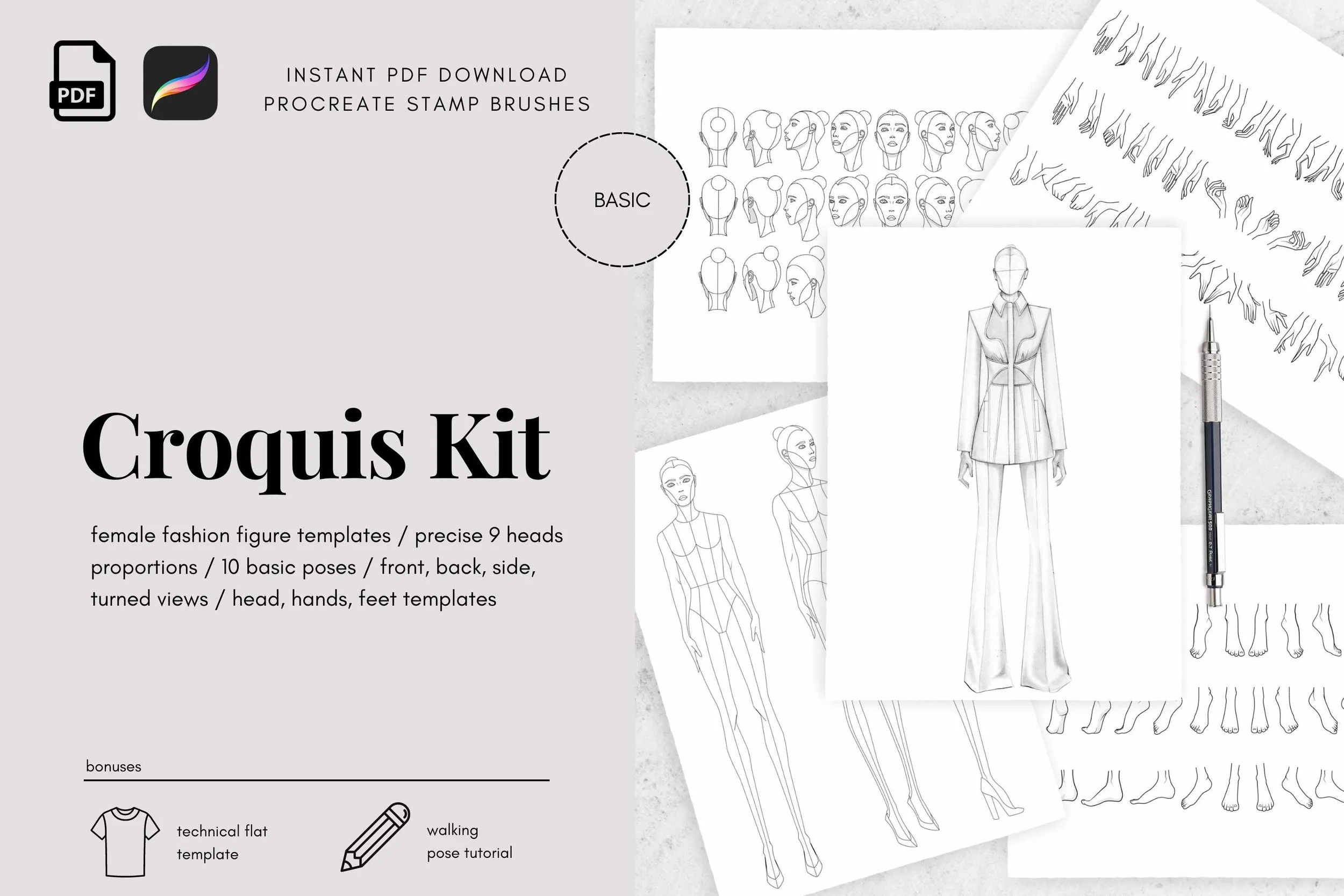 Basic Croquis Kit