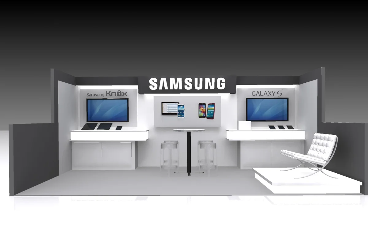 Samsung TechNet  |  Custom Booth Design Option