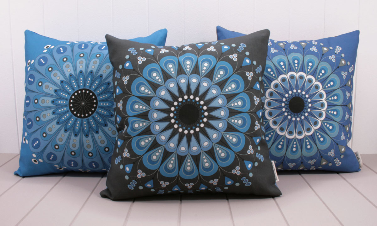 Textiles Blumengarten