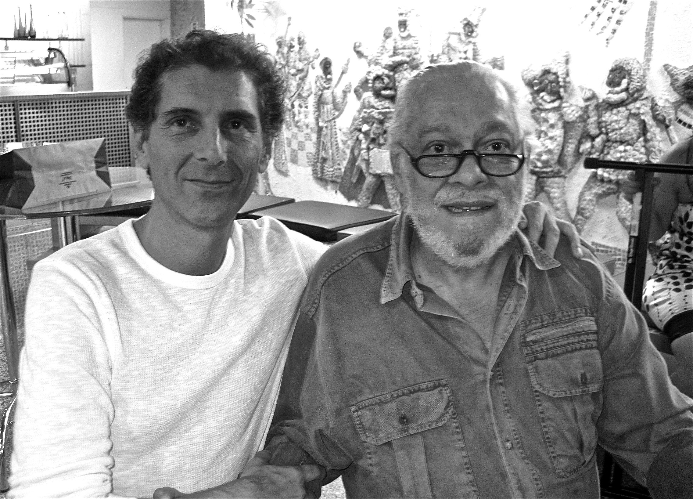 With poet/lyricist Paulo Cesar Pinheiro.