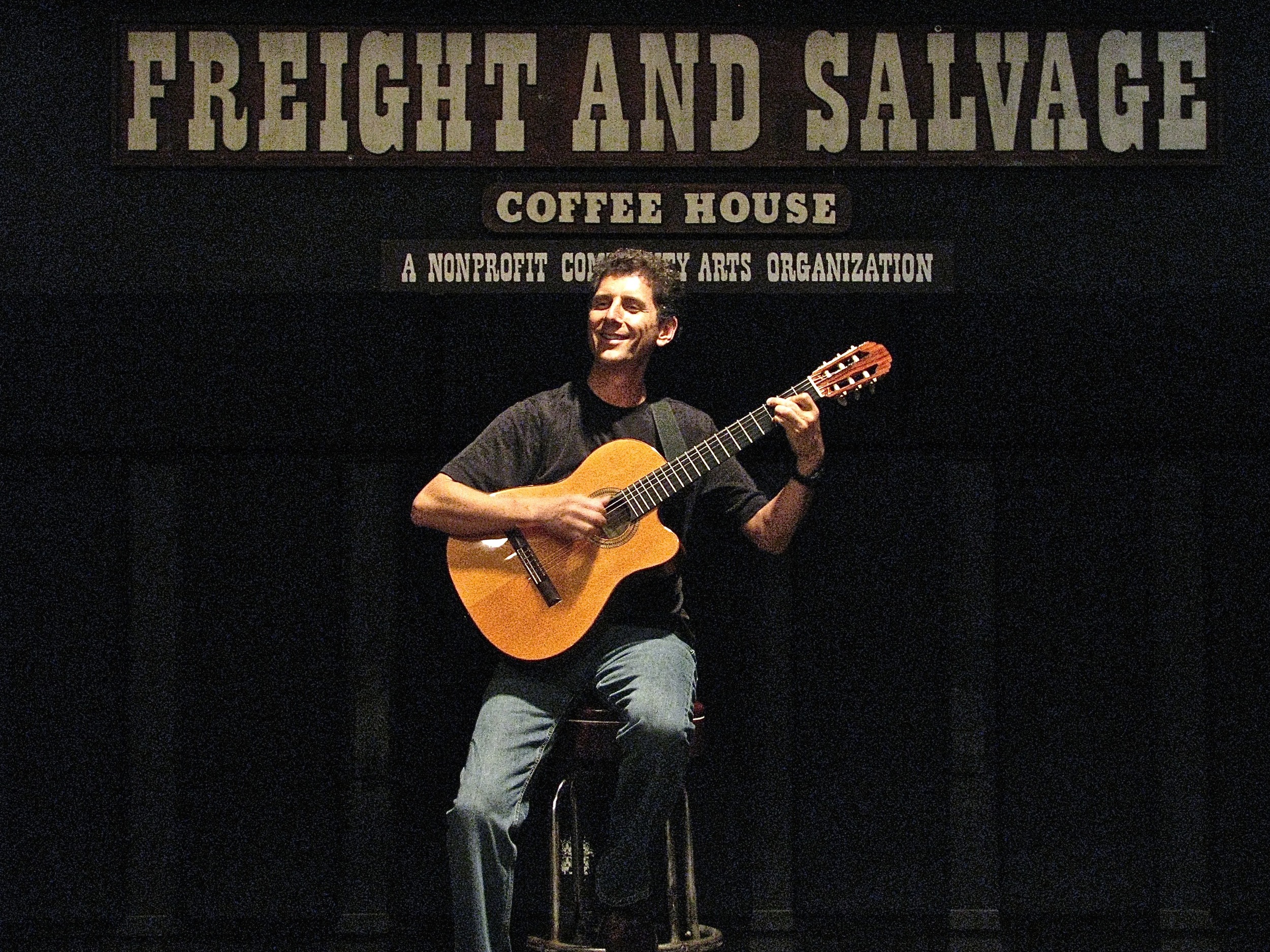 At the Freight And Salvage in Berkeley, California
