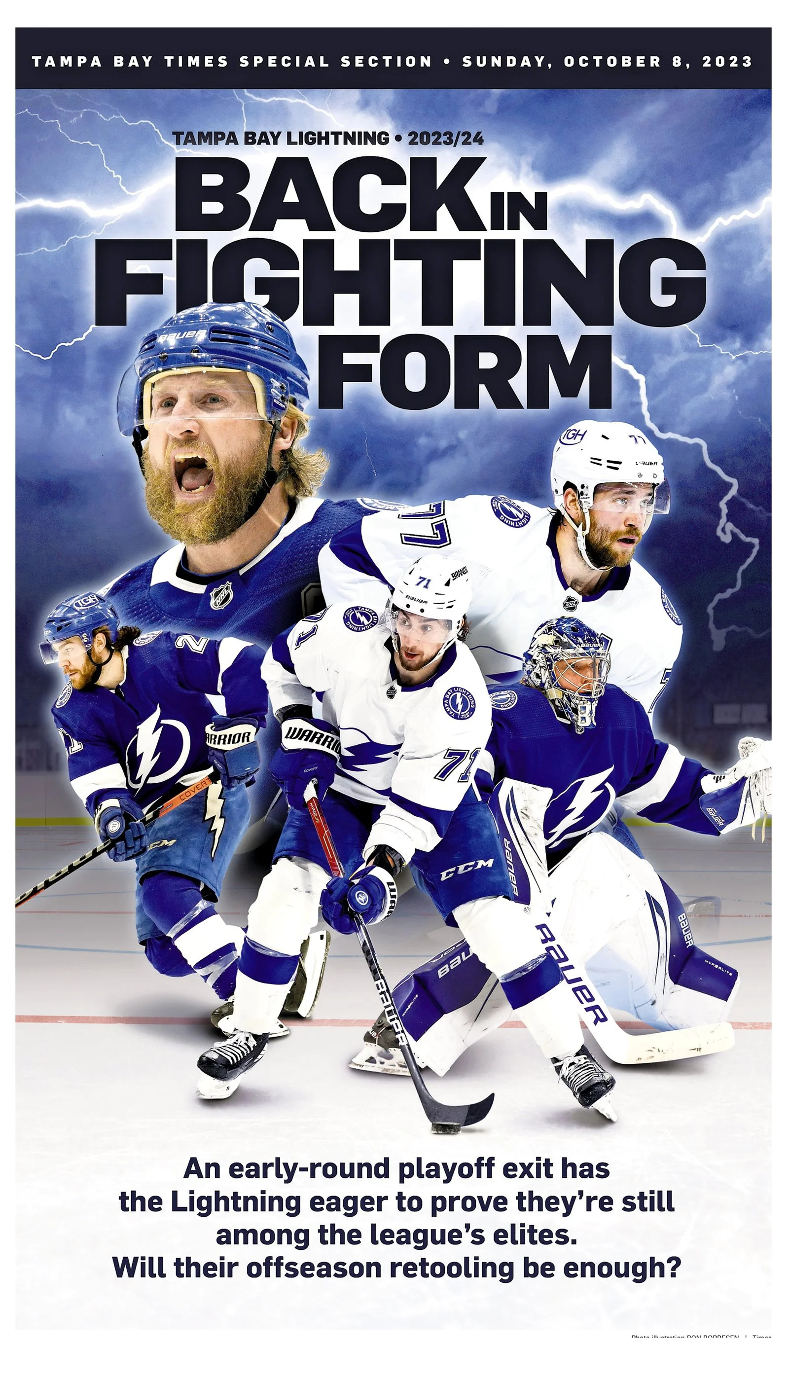 Tampa Bay Lightning 2024 Back in Fightng Form