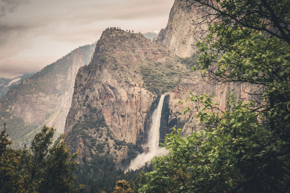 At one point during our exploration of the valley we parked at the base of El Capitan with a view of Horsetail Fall under which we had a picnic consisting of mixed salads with spring spinach and rainbow chard, PB+J’s and matcha lattes. The area was 