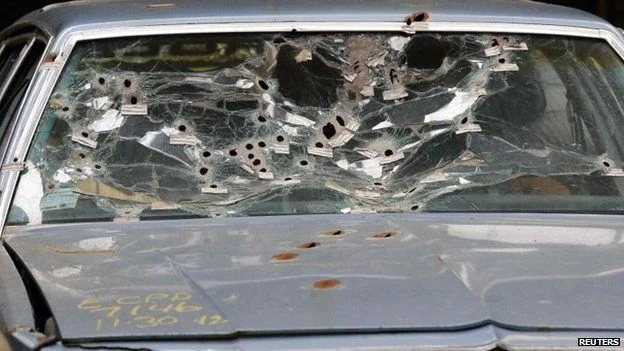 How they were killed--by police Brelo included and the ruling is "no one was guilty, of anything". The people killed had no weapon and there were no shots from inside the car. 