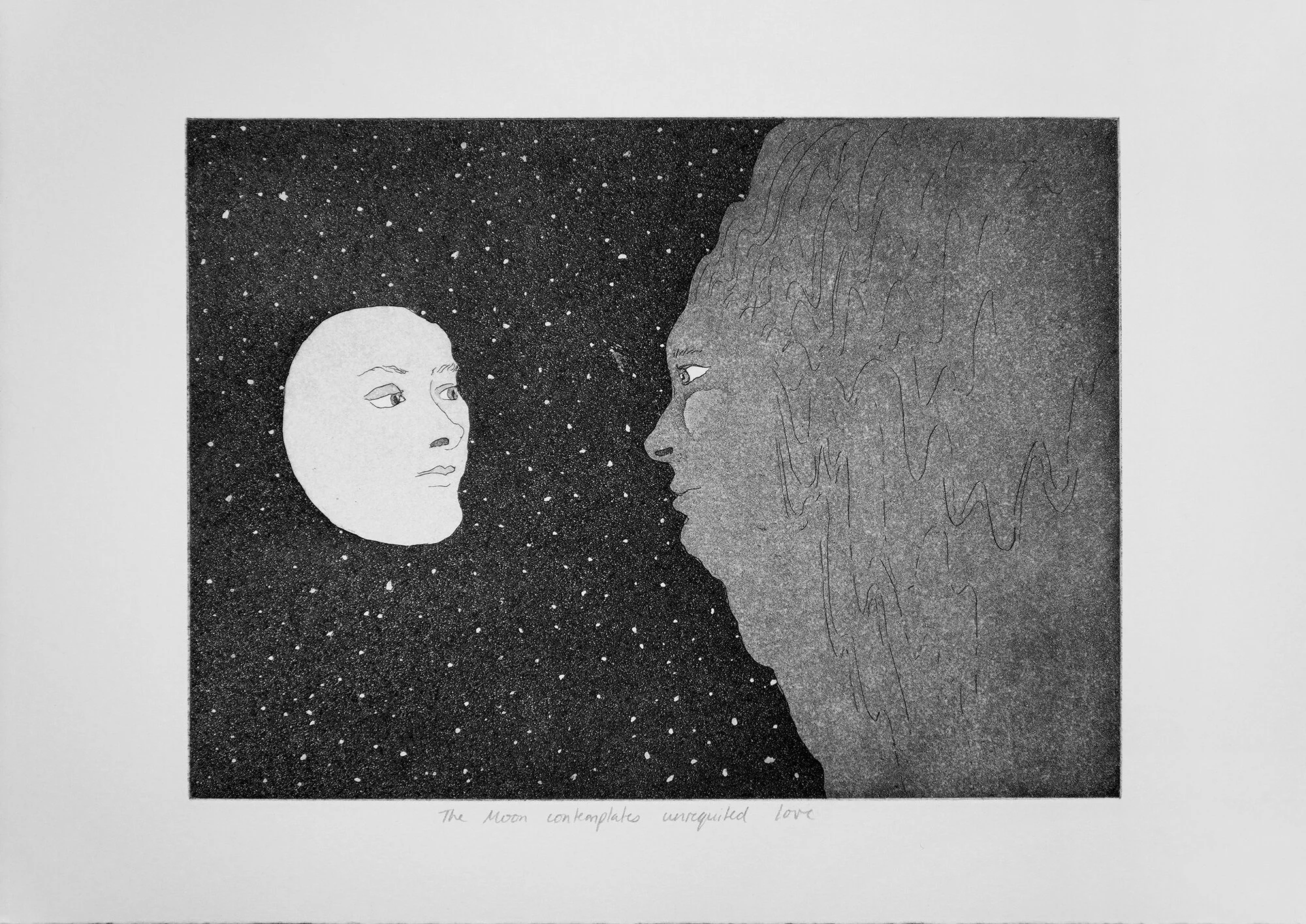 The Moon contemplates unrequited love