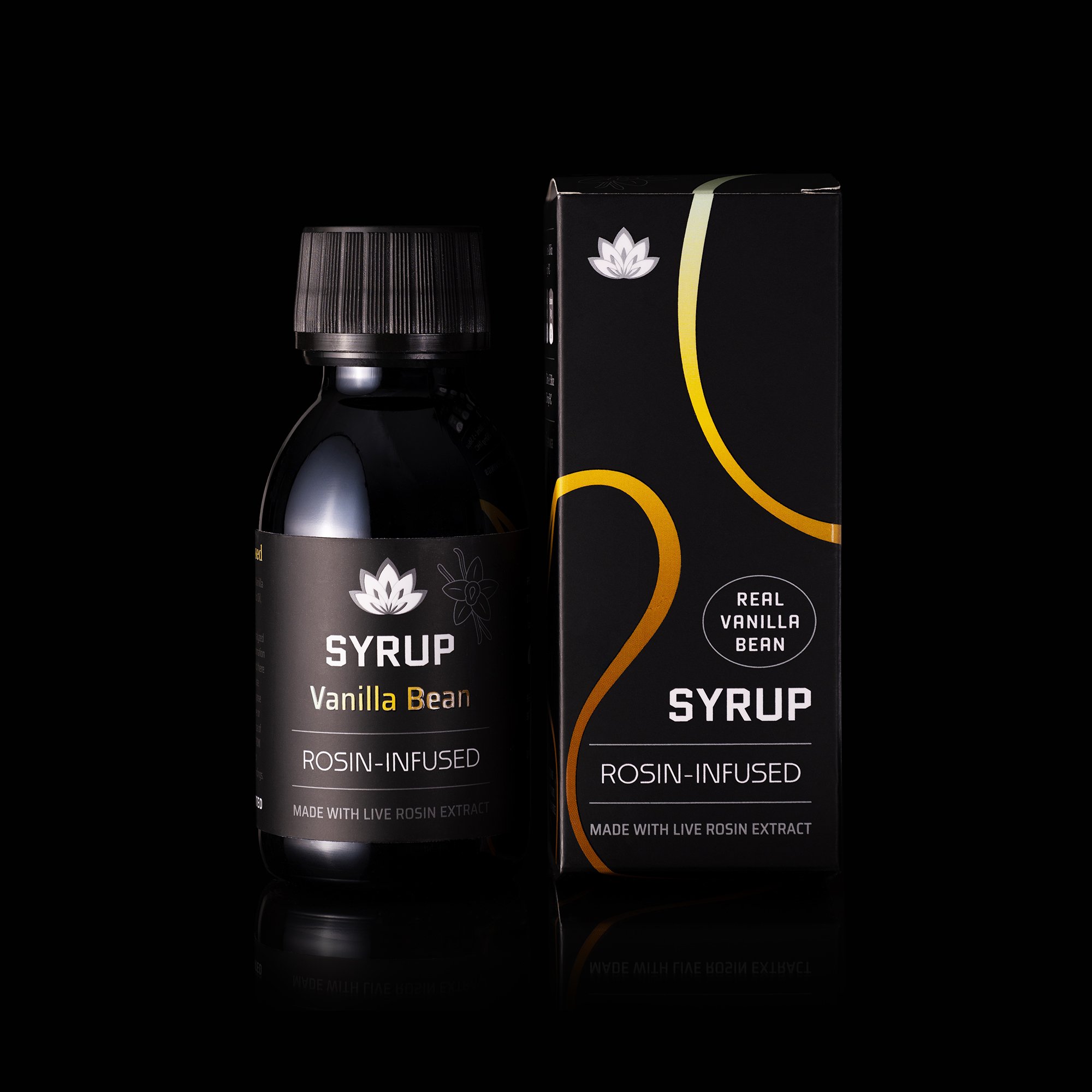 Vanilla Bean Rosin Syrup