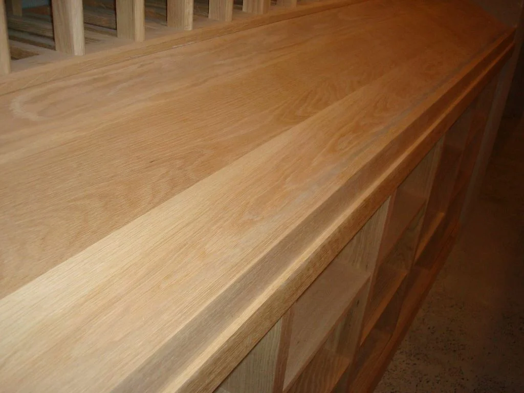 Credenza in production in our local shop