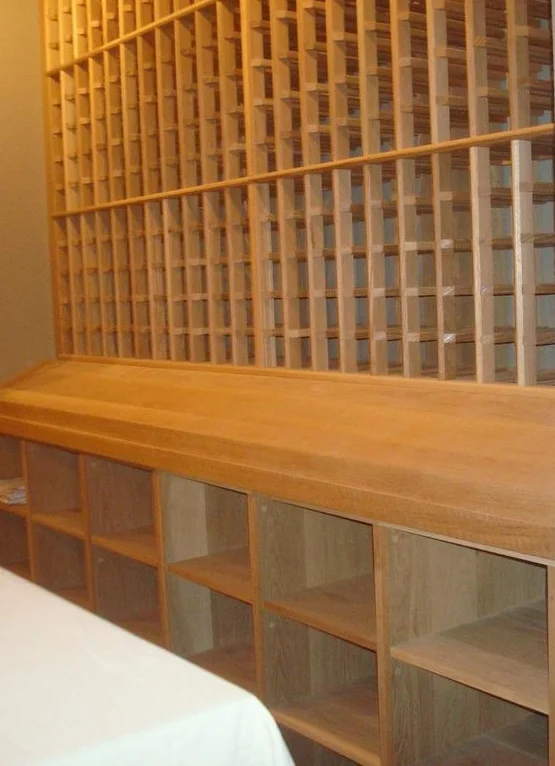 Wine Cellar in production in our local shop