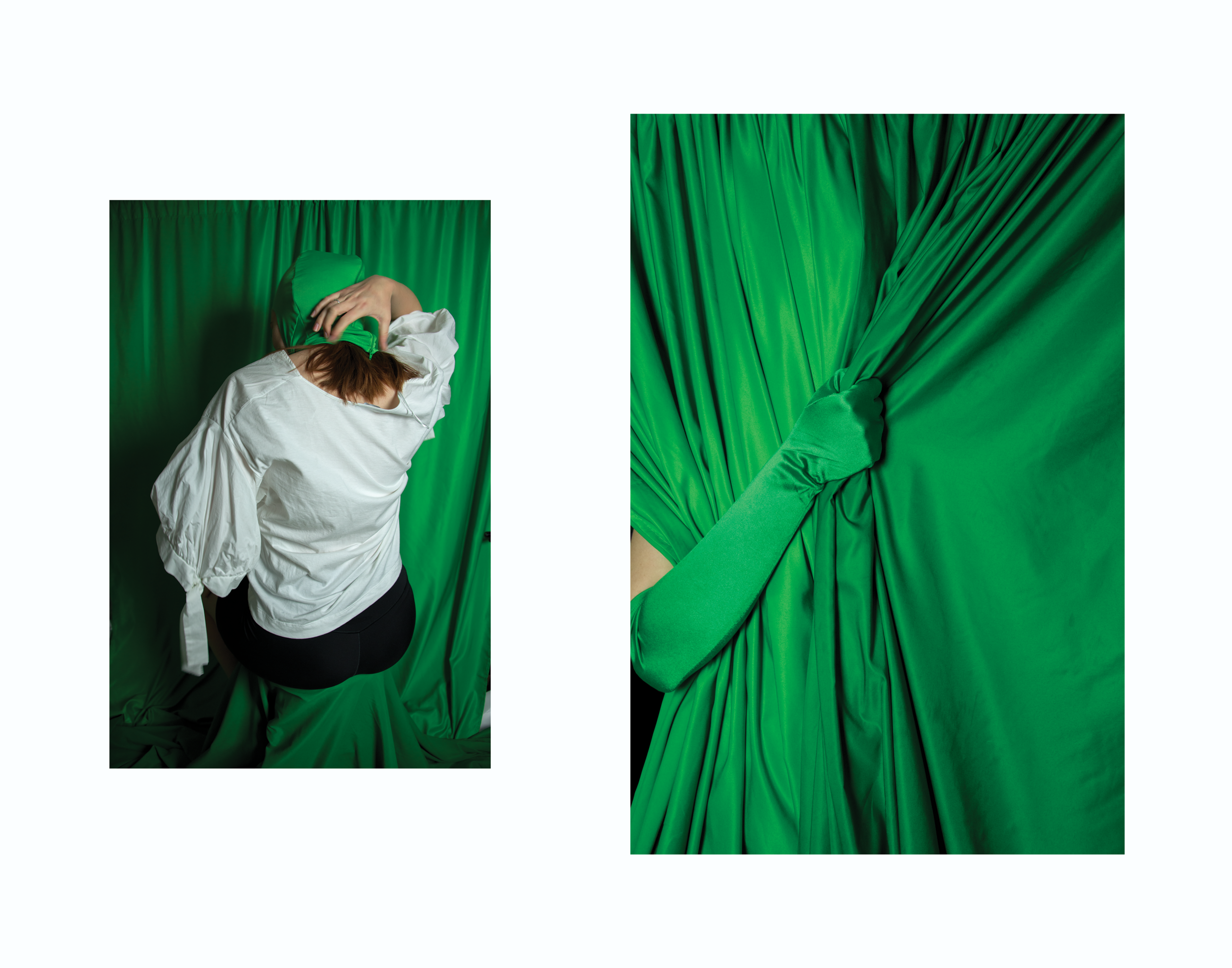 Chroma Key (Diptych), 2022