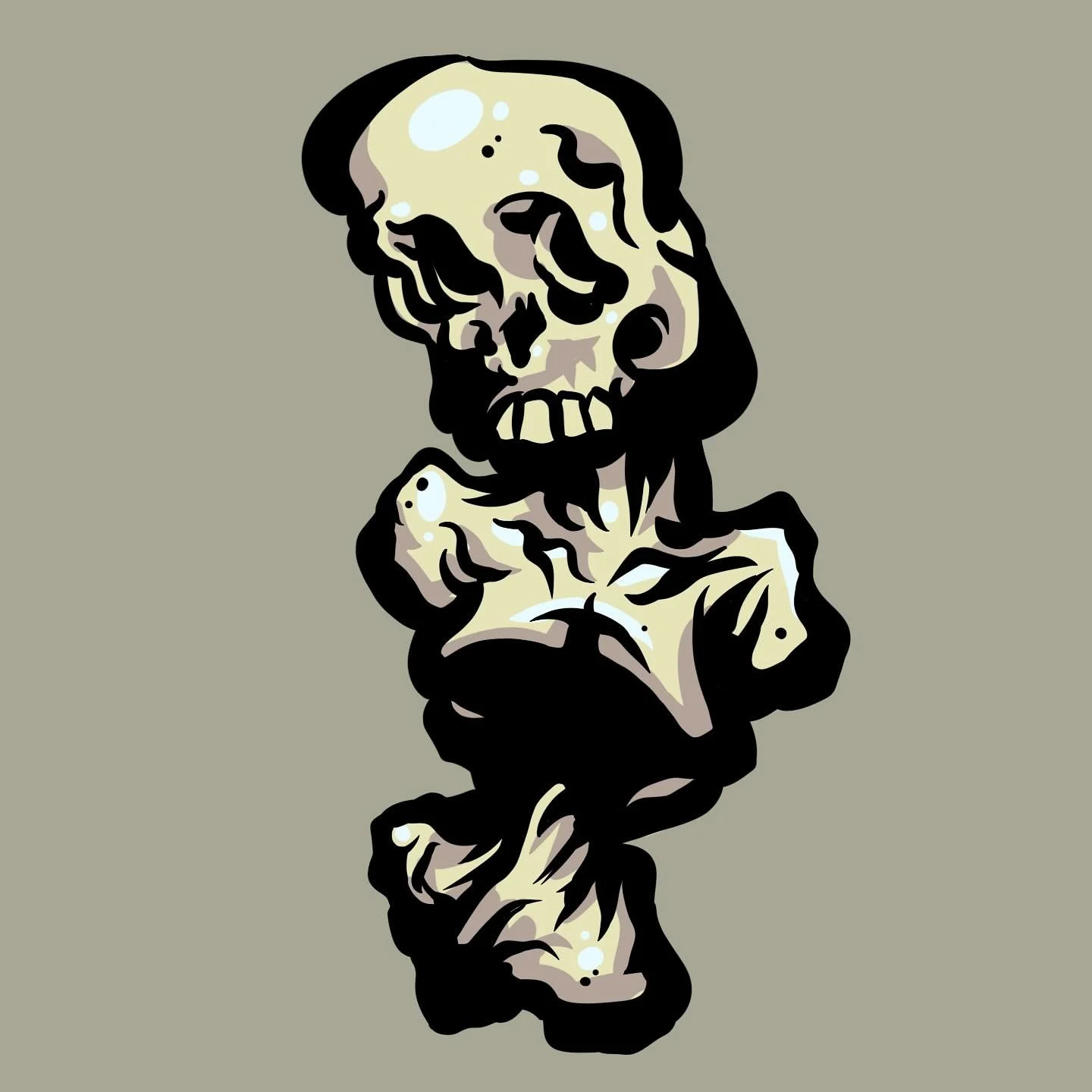 Bones and all
. 
.
.
.
#digitalart #notai #procreate #digitalillustration #illustration #illustrator #art #artwork_daily #josergil