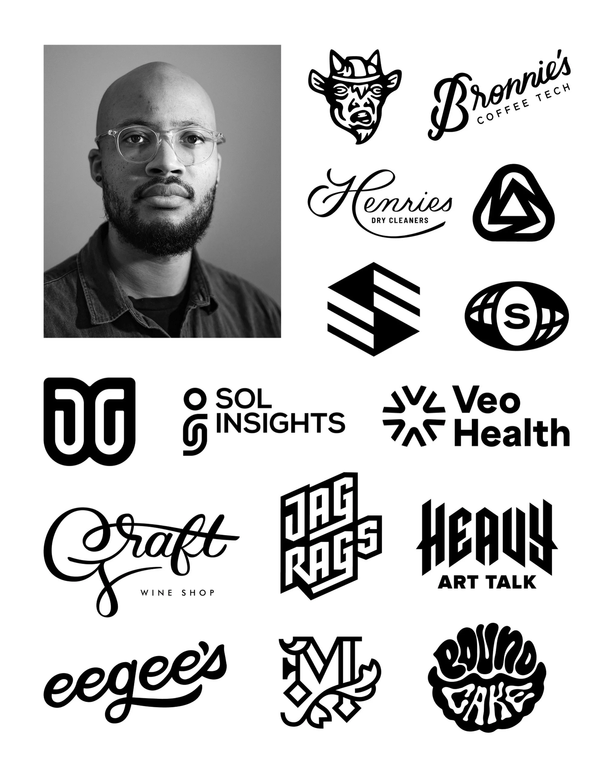 Some logos from over the years. #logos #logomark #logoarchive #branding #josergil