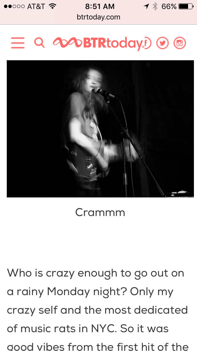 BTRtoday show review