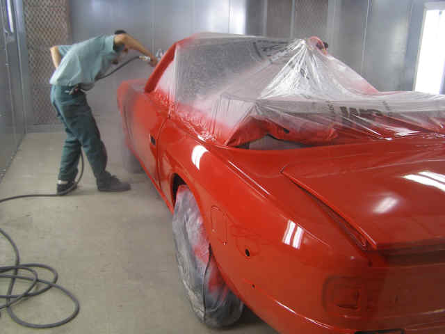 Porsche 914 complete re-spray