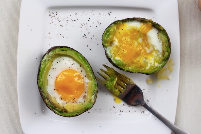 BAKED AVOCADO EGG