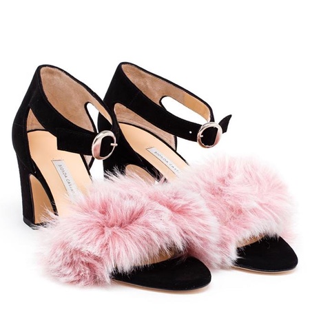 FUZZY PINK + BLACK SHOES.jpg