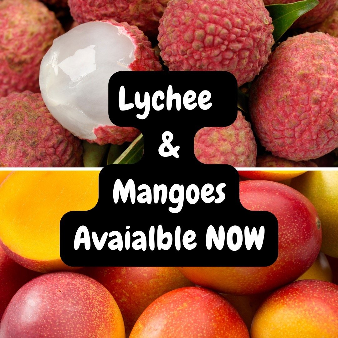 Lychee and Mangoes Available at the Napili Farmers Market NOW. 

Do not miss out!!! 

Open tomorrow, Wednesday and Saturday from 8-12pm.

See you soon.

#mangoes #lychee #napilifamersmarket #farmersmarkethawaii