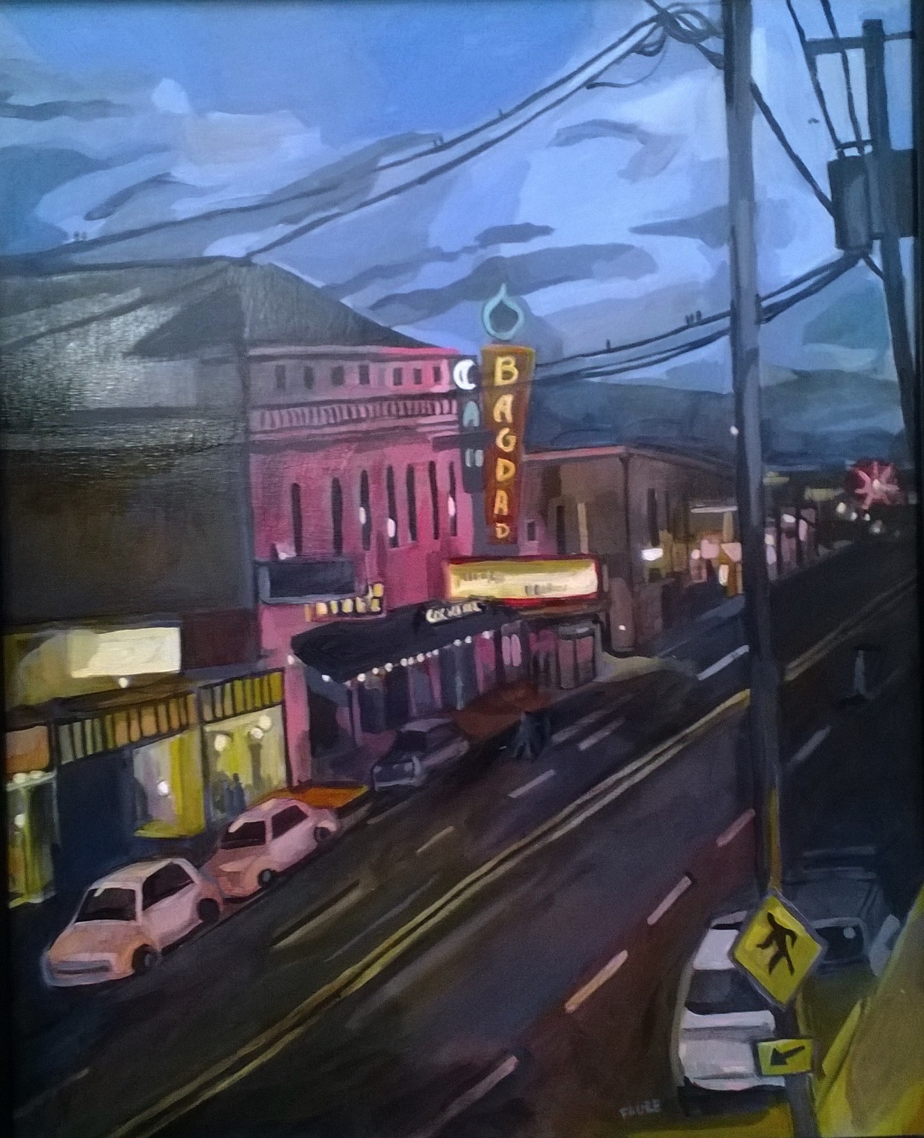 bagdad at night
