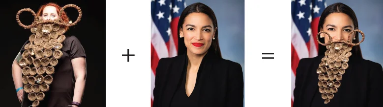 Joyce Quiding and Alexandria Ocasio-Cortez (NY) (Styling Suggestion)