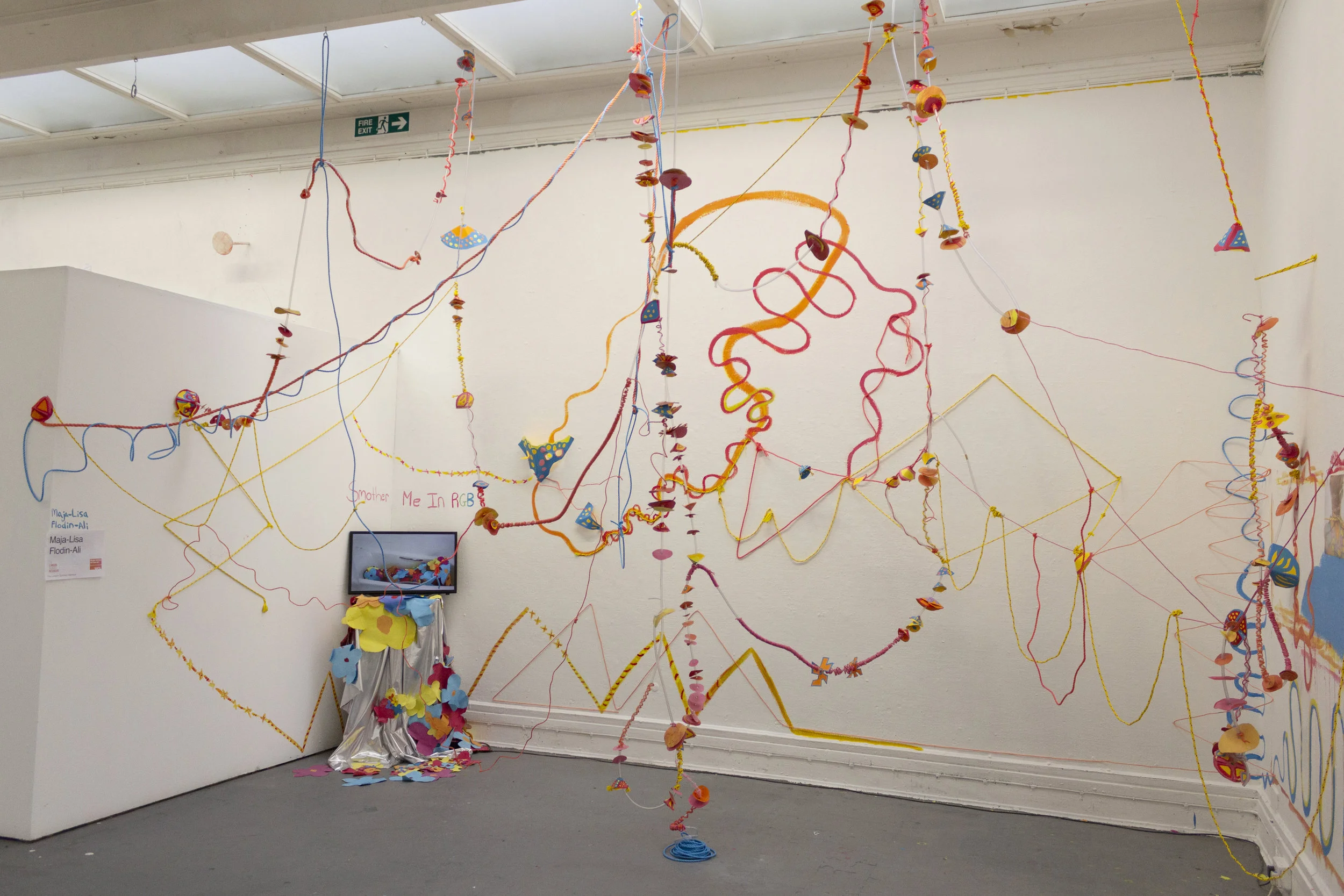 Smother Me in RGB Installation