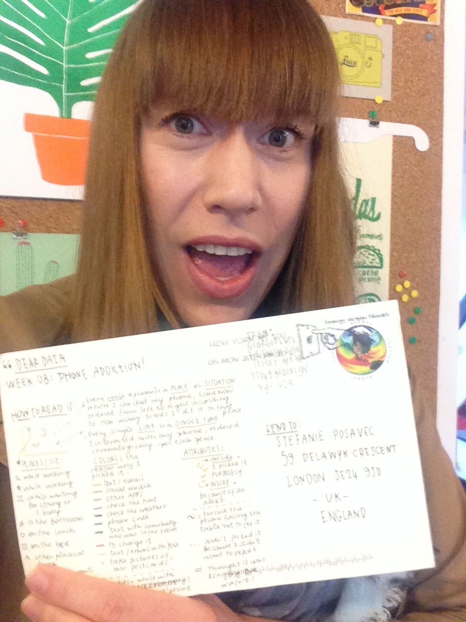 Sent to Giorgia: my face upon seeing how much data she gathers! 