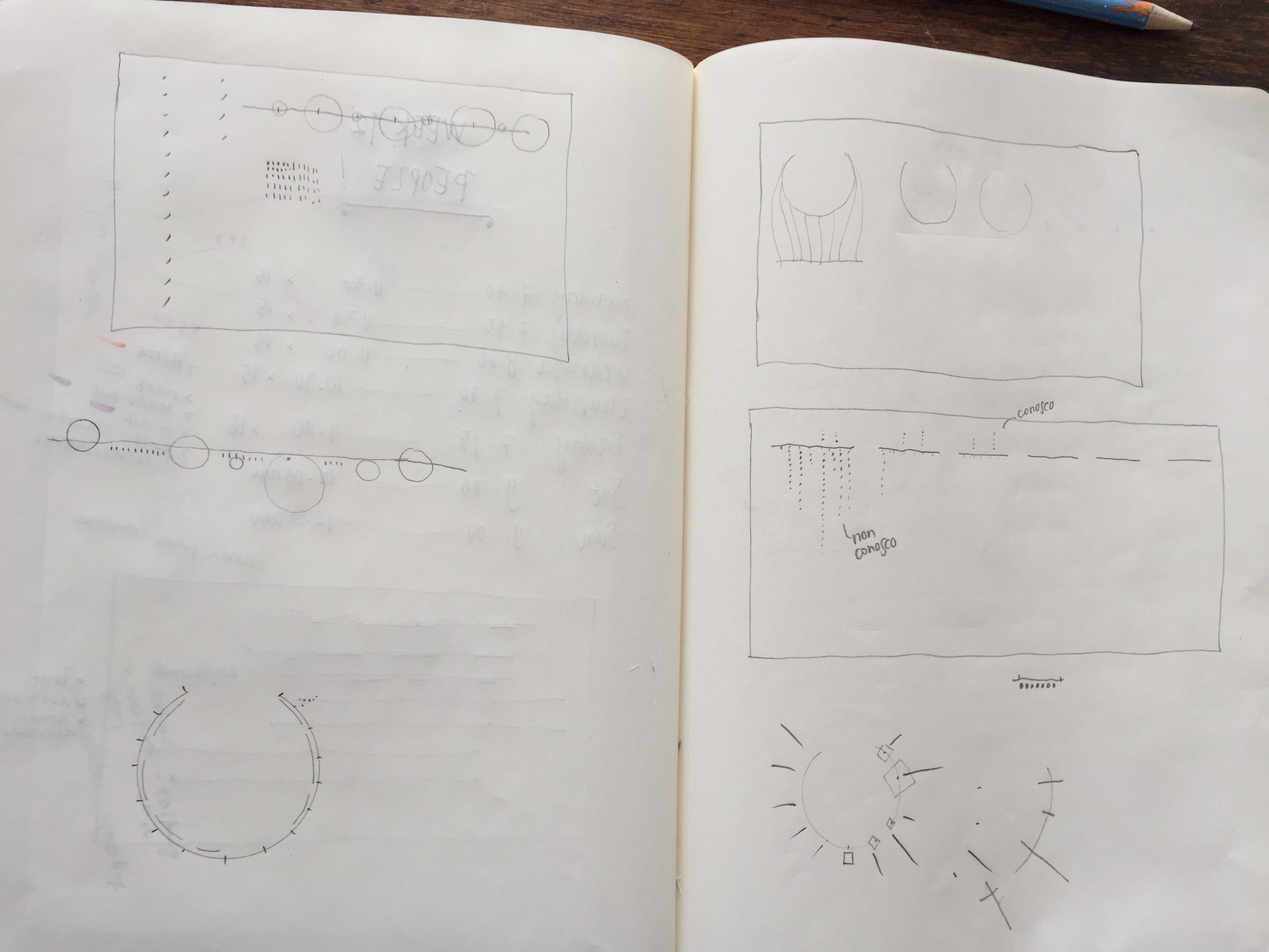 visual ideas that brought me nowhere